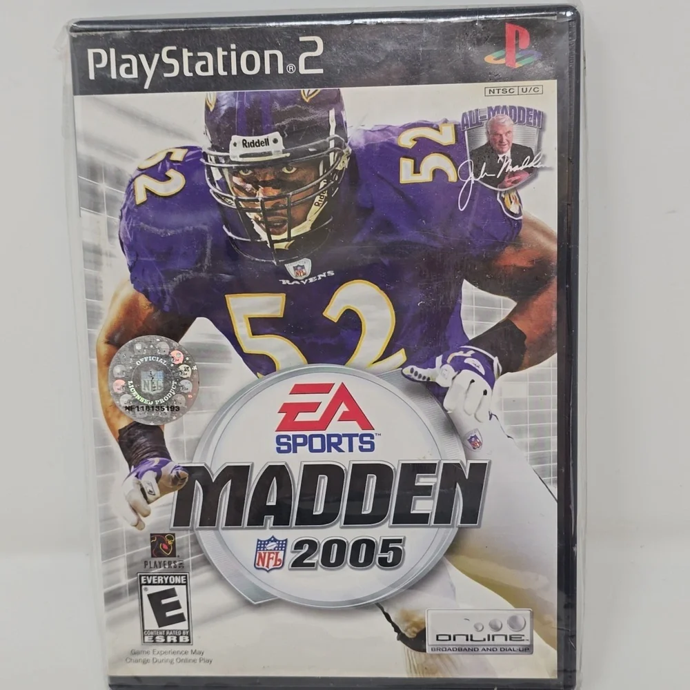 PS2 PlayStation‎ 2 Madden NFL 2005 Complete ntsc video game football used